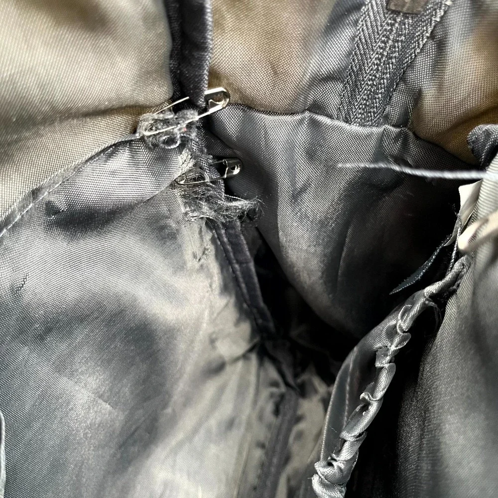 Eddie Bauer Cascade Backpack Wolf Slate Gray First Adventure Diaper Bag FLAWED